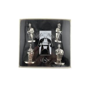 Lenox Butlers Pantry Metal Place Card Holders Set of 4 in Box